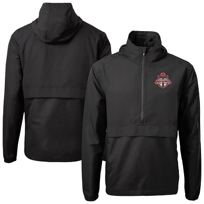 Men's Cutter & Buck Toronto FC Charter Eco Recycled Anorak Hooded Half-Zip Jacket