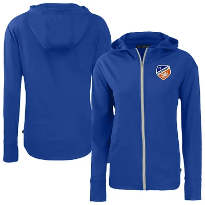 Women's Cutter & Buck FC Cincinnati Daybreak Eco Recycled Full-Zip Hoodie