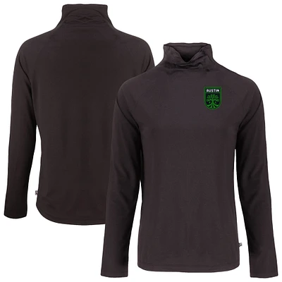 Women's Cutter & Buck Austin FC Coastline Epic Comfort Eco Recycled Funnel-Neck Top