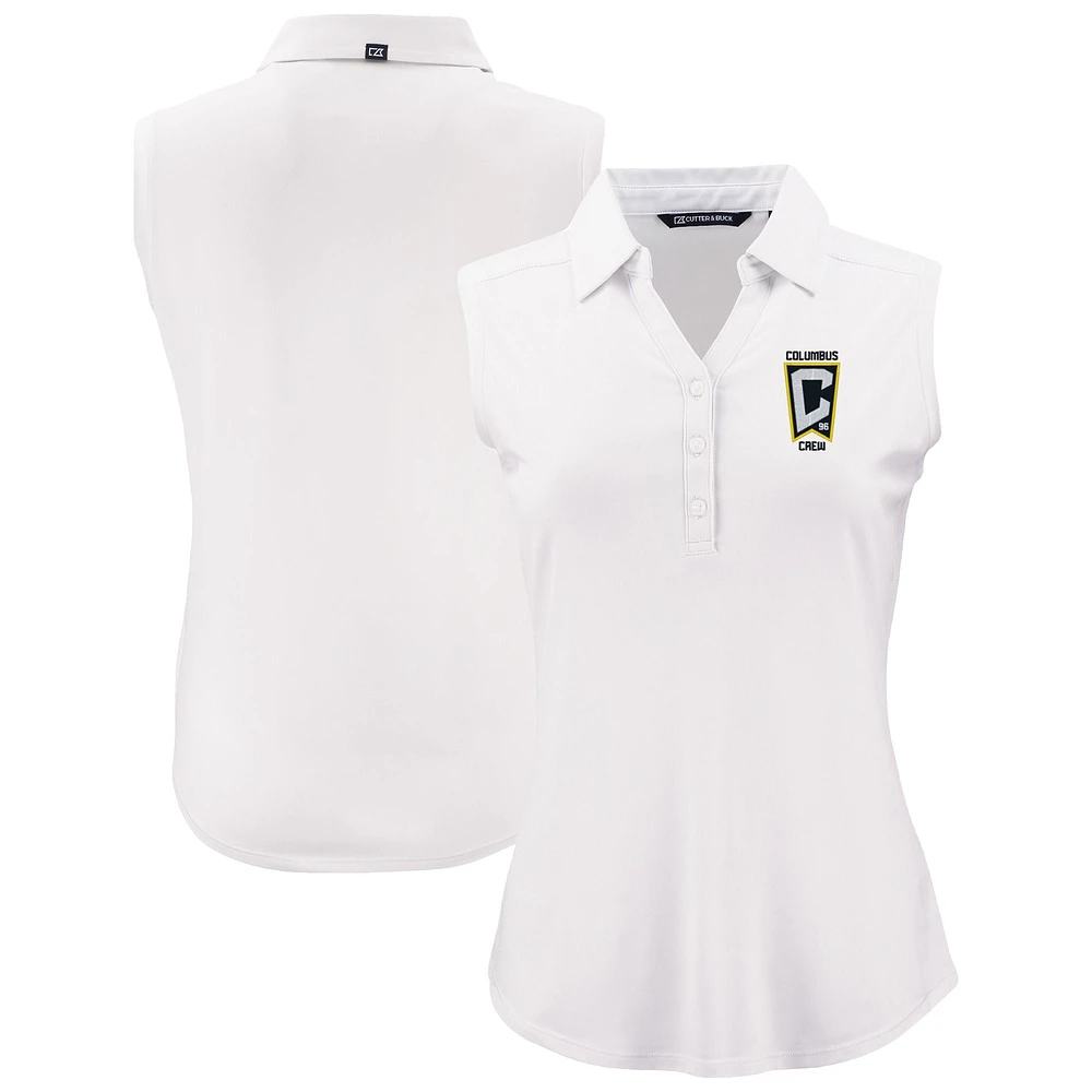 Women's Cutter & Buck Columbus Crew Forge Eco Stretch Recycled Sleeveless Polo
