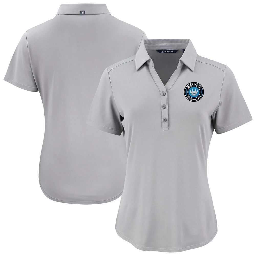Women's Cutter & Buck Charlotte FC Forge Eco Stretch Recycled Polo