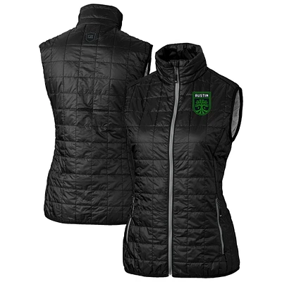 Women's Cutter & Buck Austin FC Rainier PrimaLoft Eco Insulated Full-Zip Printed Puffer Vest