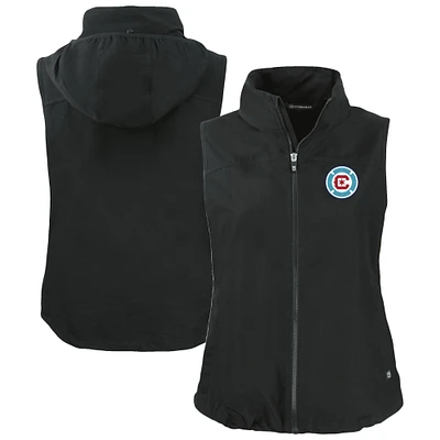 Women's Cutter & Buck Chicago Fire Charter Eco Recycled Full-Zip Vest
