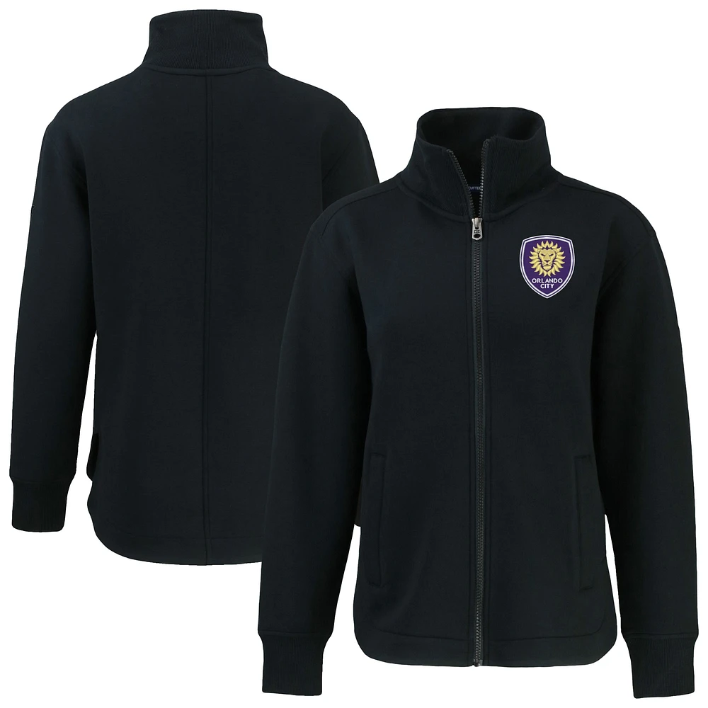 Women's Cutter & Buck Orlando City SC Roam Eco Full-Zip Recycled Jacket