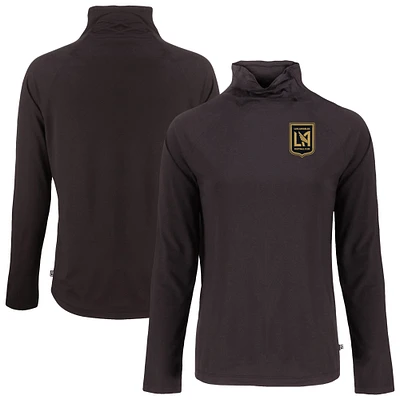 Women's Cutter & Buck LAFC Coastline Epic Comfort Eco Recycled Funnel-Neck Top