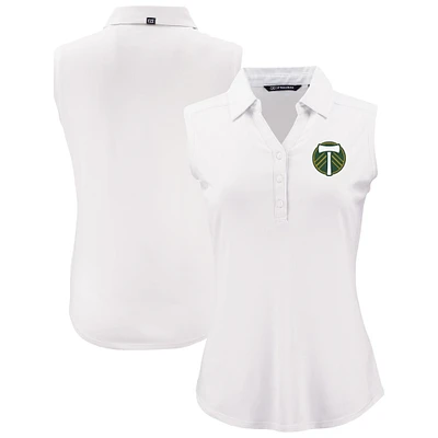 Women's Cutter & Buck Portland Timbers Forge Eco Stretch Recycled Sleeveless Polo