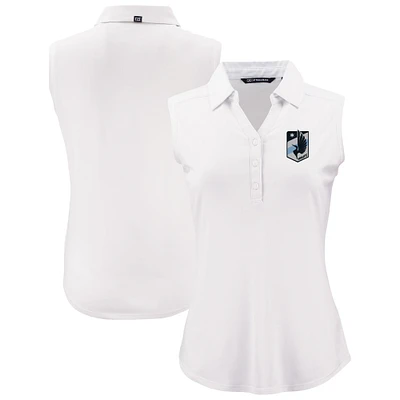 Women's Cutter & Buck Minnesota United FC Forge Eco Stretch Recycled Sleeveless Polo