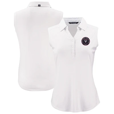 Women's Cutter & Buck Inter Miami CF Forge Eco Stretch Recycled Sleeveless Polo
