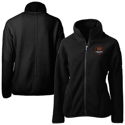 Women's Cutter & Buck Houston Dynamo FC Cascade Eco Fleece Full-Zip Jacket