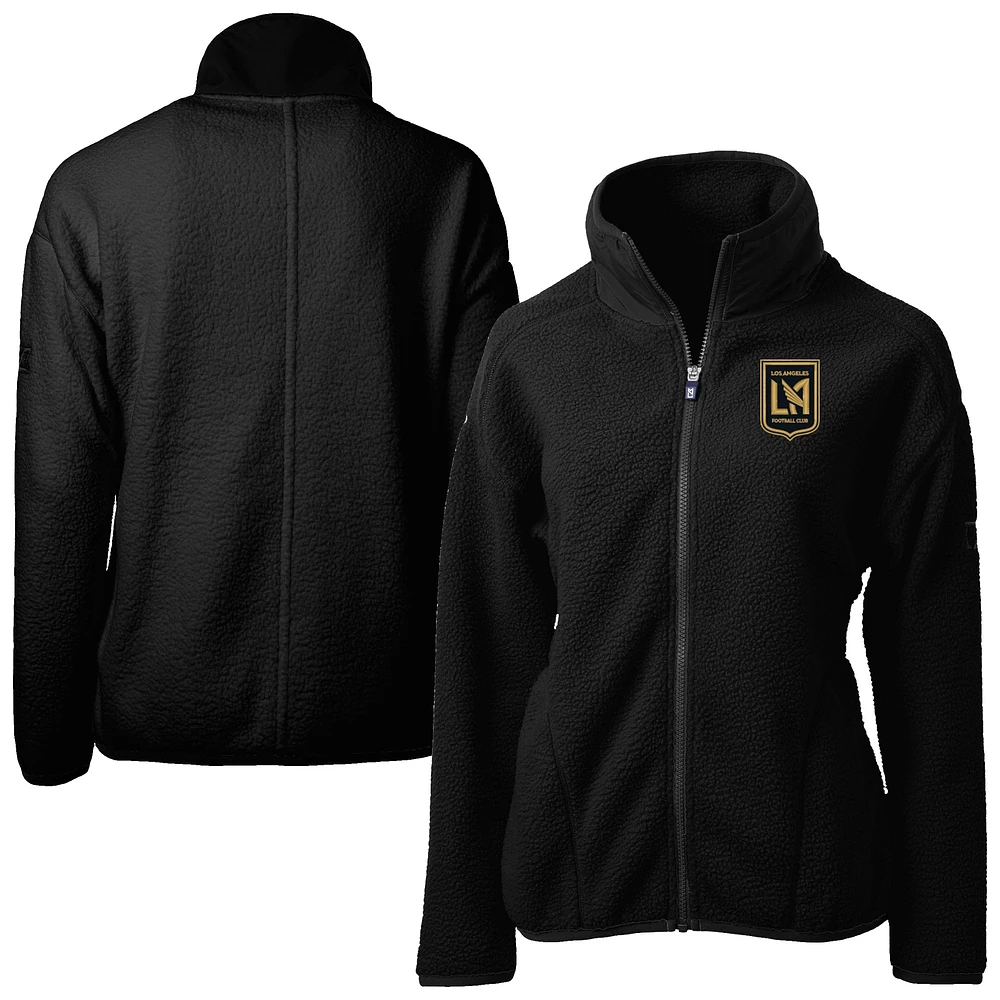 Women's Cutter & Buck LAFC Cascade Eco Fleece Full-Zip Jacket