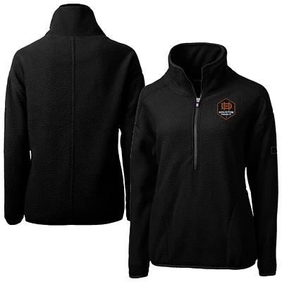 Women's Cutter & Buck Houston Dynamo FC Cascade Eco Fleece Pullover Jacket