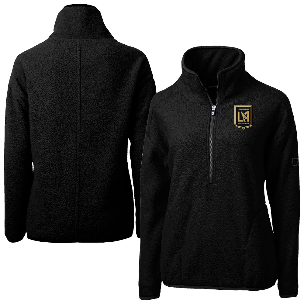 Women's Cutter & Buck LAFC Cascade Eco Fleece Pullover Jacket