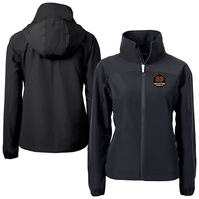 Women's Cutter & Buck Houston Dynamo FC Charter Eco Recycled Full-Zip Jacket