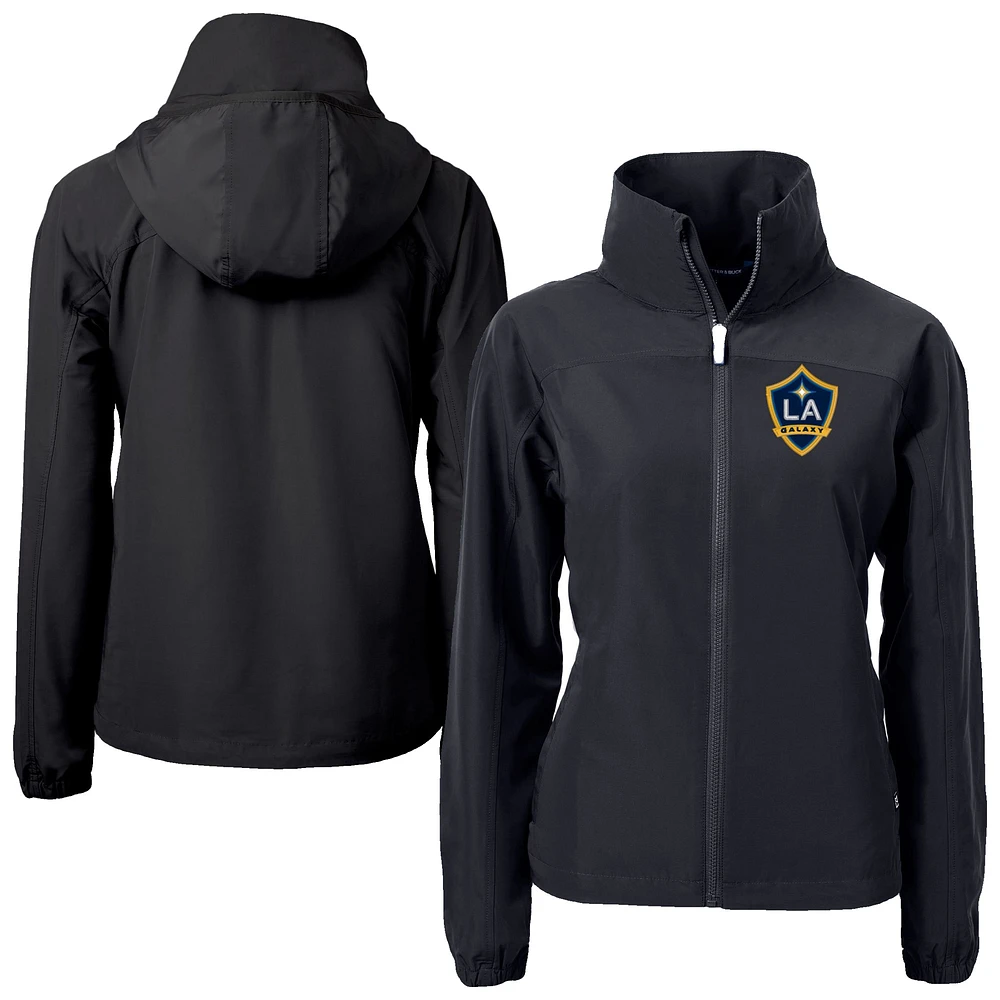 Women's Cutter & Buck LA Galaxy Charter Eco Recycled Full-Zip Jacket