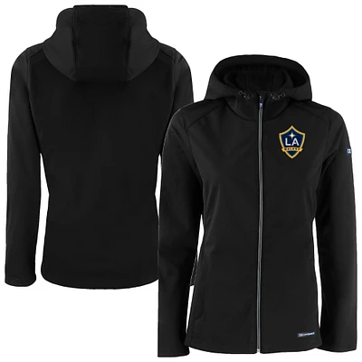 Women's Cutter & Buck LA Galaxy Evoke Eco Softshell Recycled Full-Zip Jacket