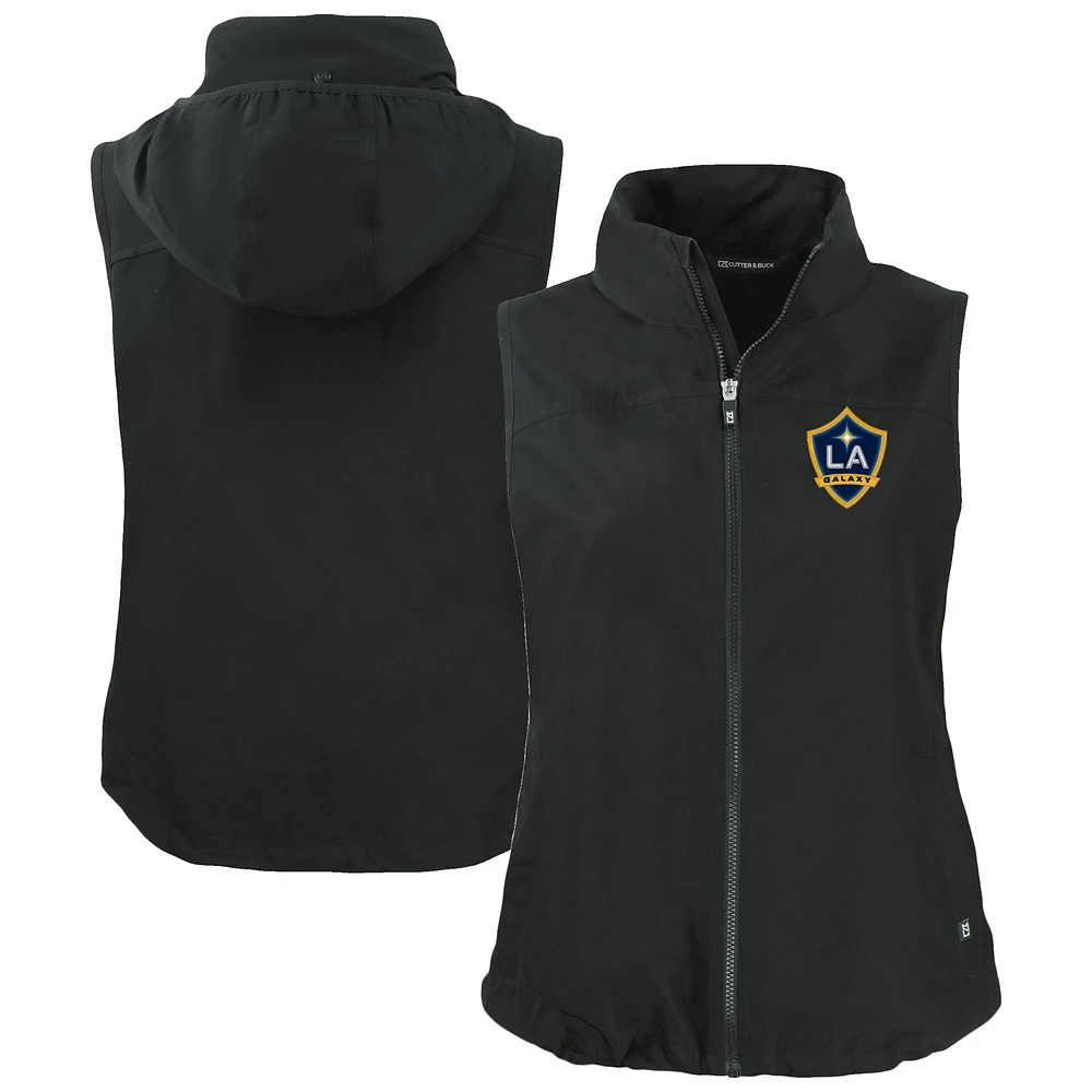 Women's Cutter & Buck LA Galaxy Charter Eco Recycled Full-Zip Vest