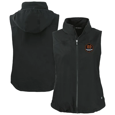 Women's Cutter & Buck Houston Dynamo FC Charter Eco Recycled Full-Zip Vest