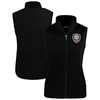 Women's Cutter & Buck Orlando City SC Cascade Eco Fleece Vest