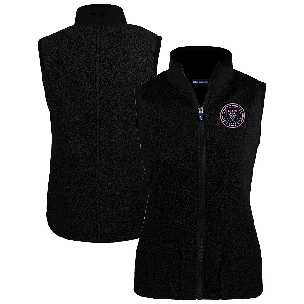Women's Cutter & Buck Inter Miami CF Cascade Eco Fleece Vest