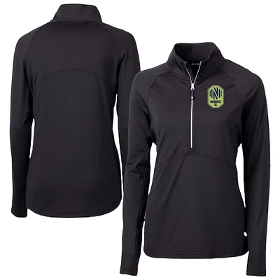 Women's Cutter & Buck Nashville SC Adapt Eco Knit Stretch Recycled Half-Zip Top