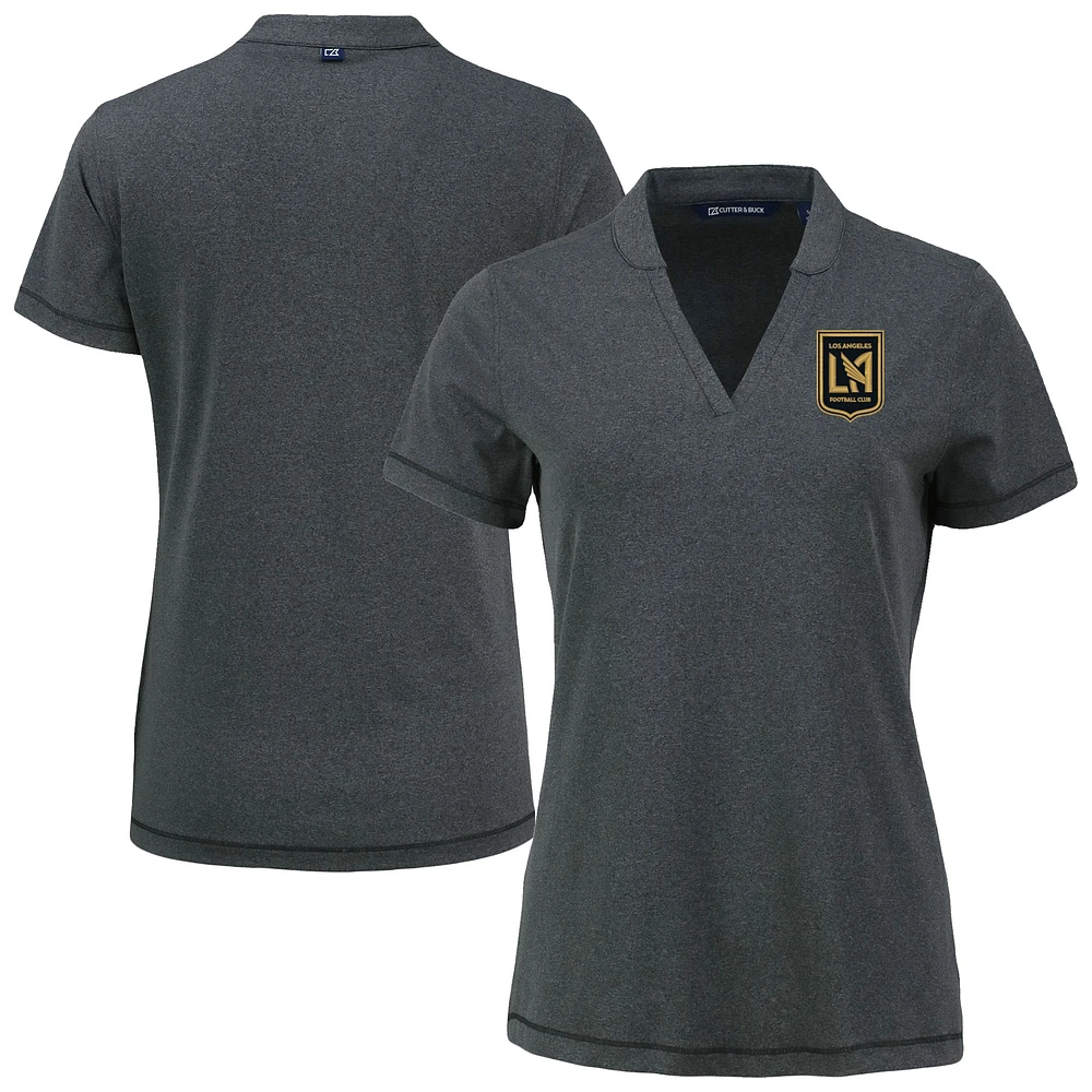 Women's Cutter & Buck Heather LAFC Forge Stretch Blade Top