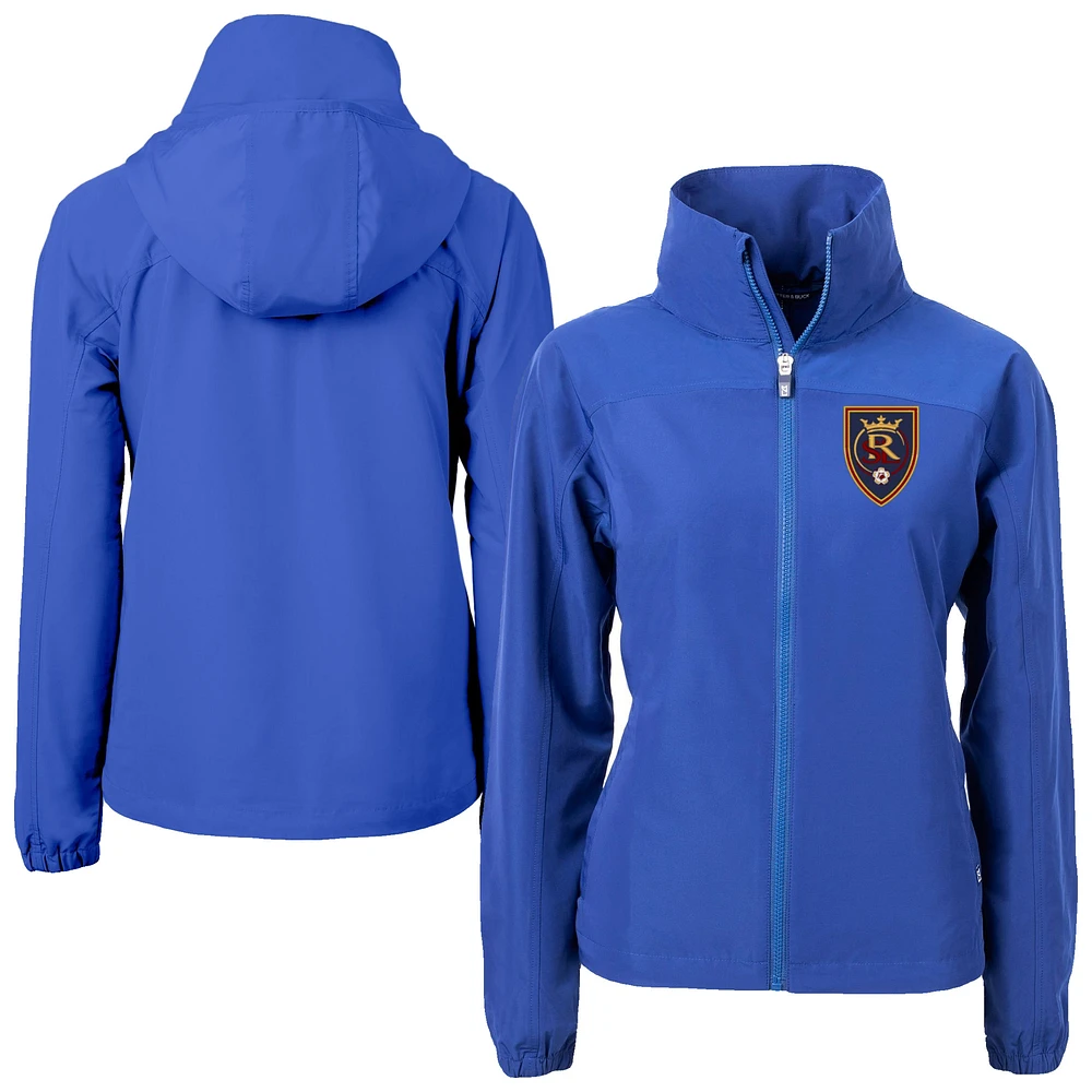 Women's Cutter & Buck Real Salt Lake Charter Eco Recycled Full-Zip Jacket