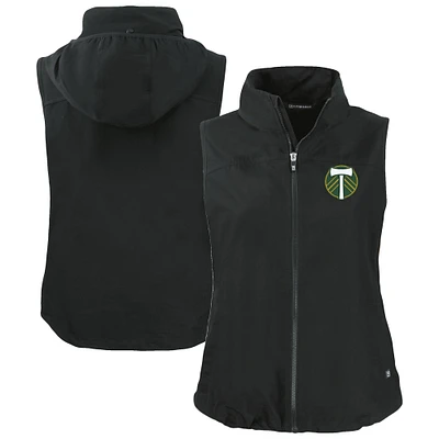 Women's Cutter & Buck Portland Timbers Charter Eco Recycled Full-Zip Vest