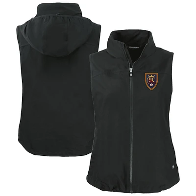 Women's Cutter & Buck Real Salt Lake Charter Eco Recycled Full-Zip Vest