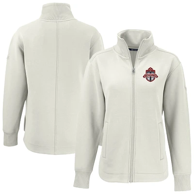 Women's Cutter & Buck Tan Toronto FC Roam Eco Full-Zip Recycled Jacket