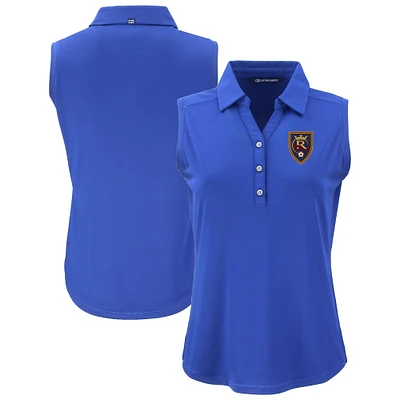 Women's Cutter & Buck Real Salt Lake Forge Eco Stretch Recycled Sleeveless Polo