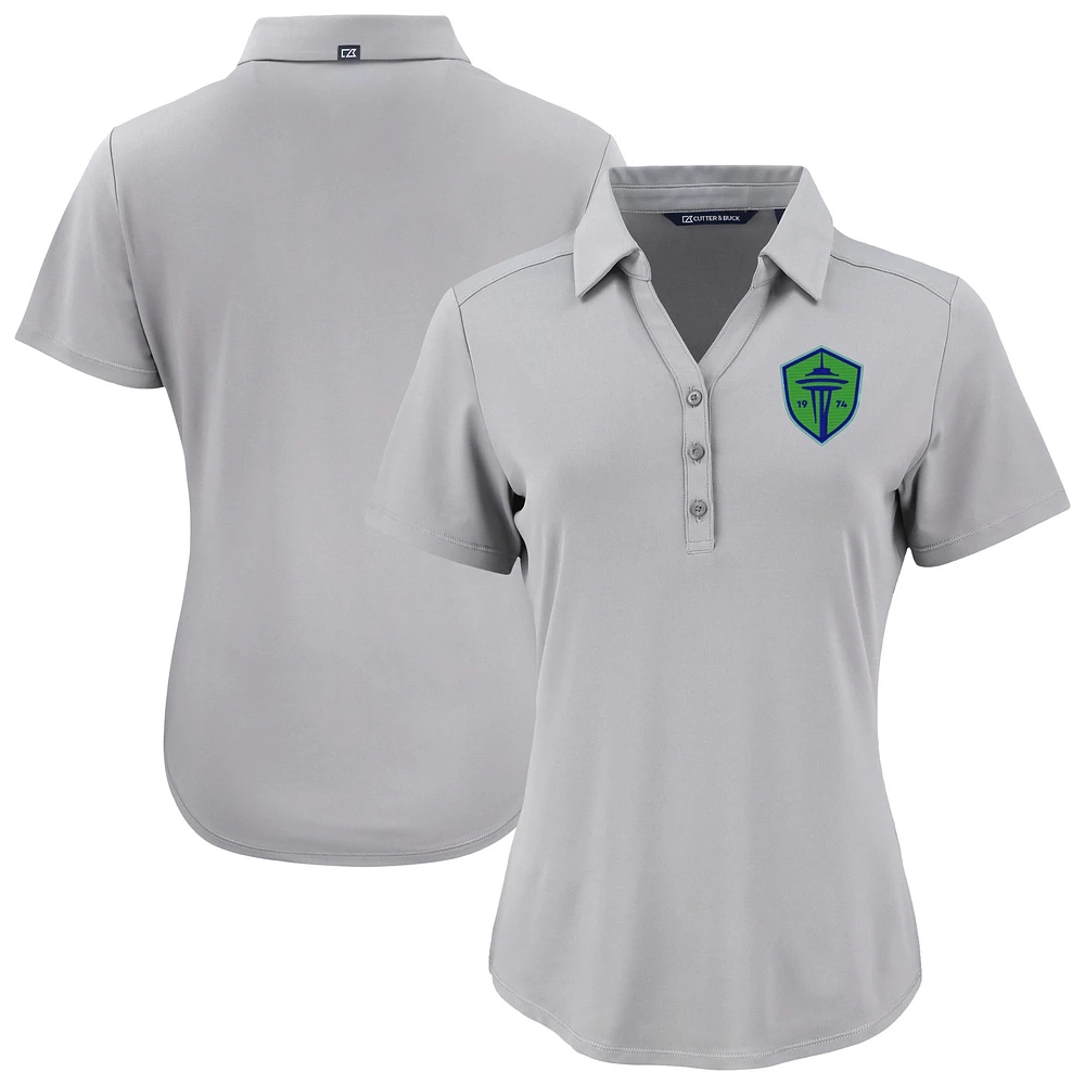 Women's Cutter & Buck Seattle Sounders FC Forge Eco Stretch Recycled Polo