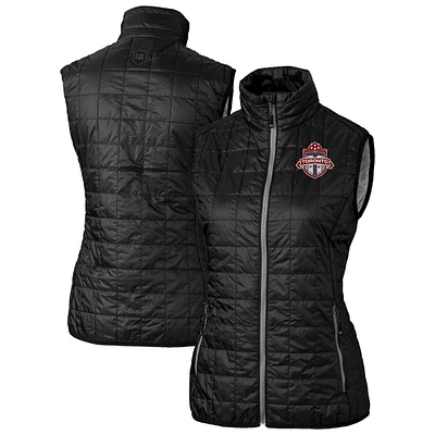 Women's Cutter & Buck Toronto FC Rainier PrimaLoft Eco Insulated Full-Zip Printed Puffer Vest
