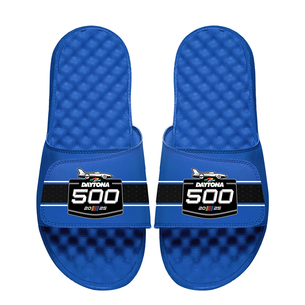 Youth ISlide Royal Daytona 500 Primary Stripe Slide Sandals