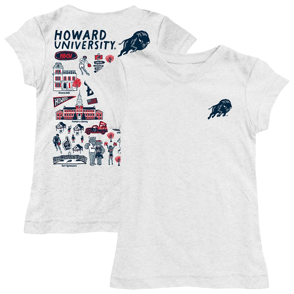 Youth Vive La Fete Howard Bison Impressions Artwork Fitted T-Shirt