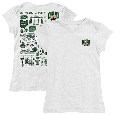 Youth Vive La Fete Ohio Bobcats Impressions Artwork Fitted T-Shirt
