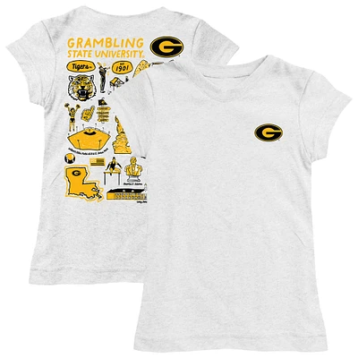 Girls Toddler Vive La Fete Grambling Tigers Impressions Artwork T-Shirt