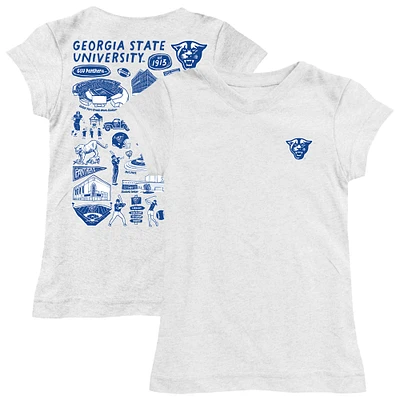 Girls Toddler Vive La Fete Georgia State Panthers Impressions Artwork T-Shirt