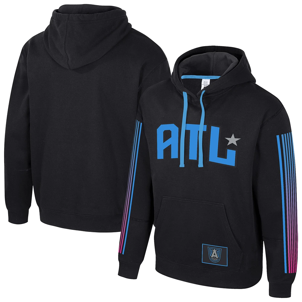 Unisex Stadium Essentials Black Atlanta Dream City Star Rebel Edition Pullover Hoodie