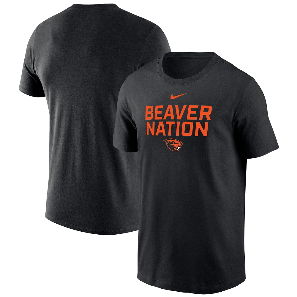 Men's Nike Black Oregon State Beavers Local Performance T-Shirt