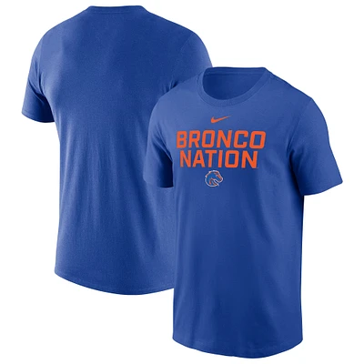 Men's Nike Royal Boise State Broncos Local Performance T-Shirt