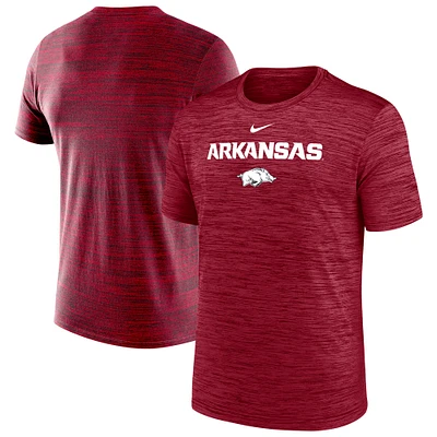 Men's Nike Cardinal Arkansas Razorbacks Velocity Performance T-Shirt