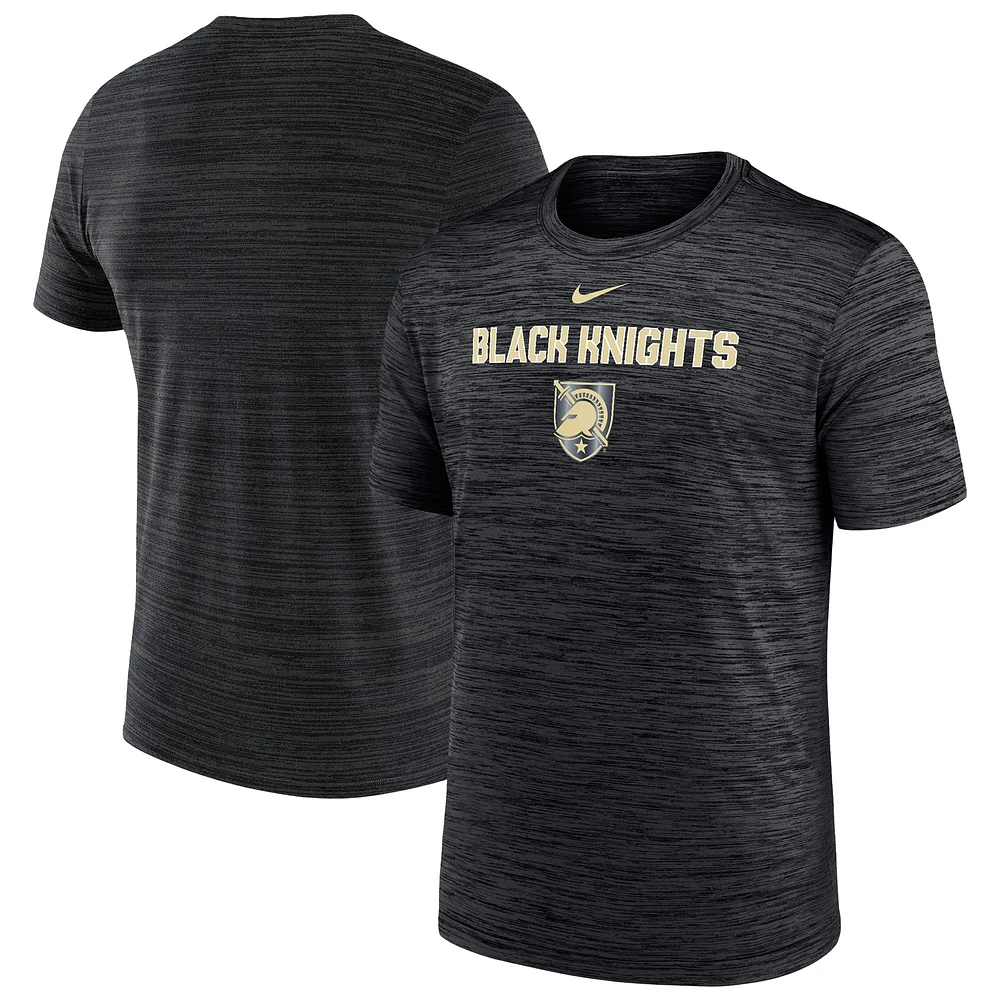 Men's Nike Black Army Knights Velocity Performance T-Shirt