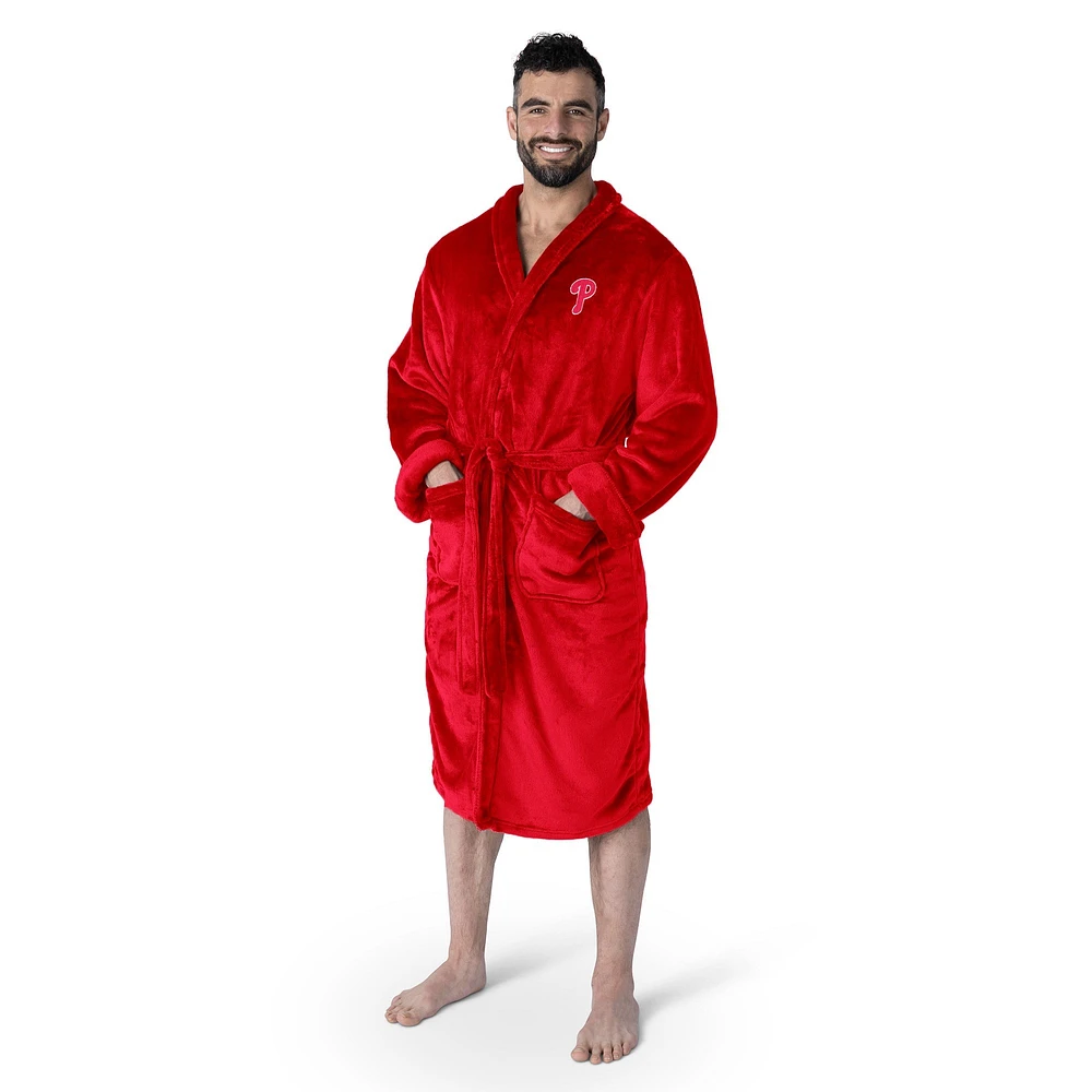 Men's The Northwest Group Red Philadelphia Phillies Silk Touch Robe