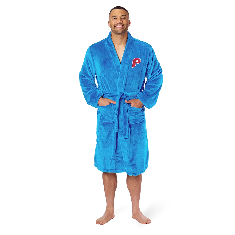 Men's The Northwest Group Light Blue Philadelphia Phillies Silk Touch Robe