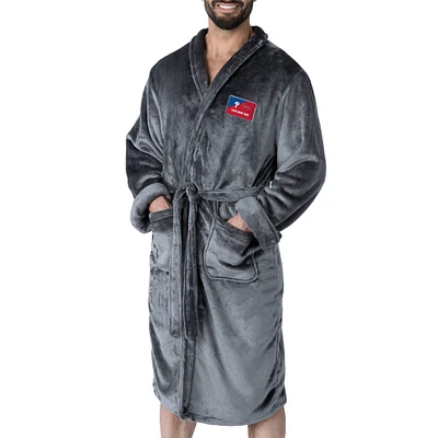 Men's The Northwest Group Charcoal Philadelphia Phillies Snipe Personalized Robe