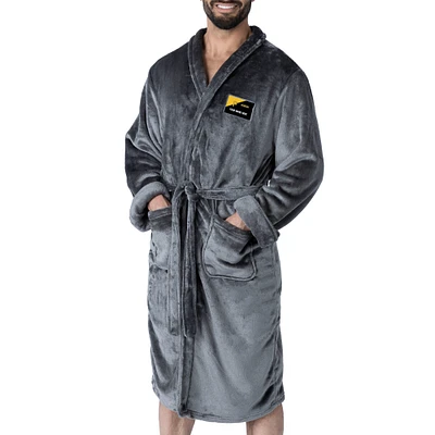 Men's The Northwest Group Charcoal Pittsburgh Pirates Snipe Personalized Robe