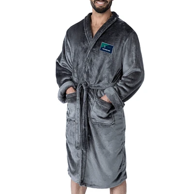 Men's The Northwest Group Charcoal Seattle Mariners Snipe Personalized Robe