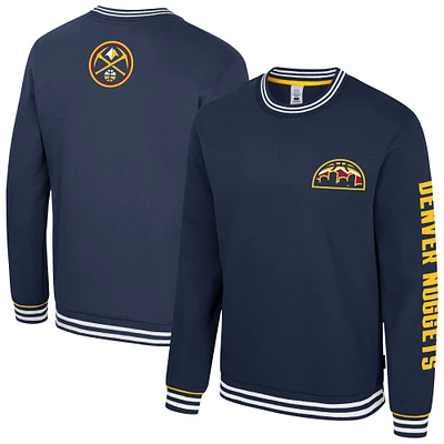 Unisex Stadium Essentials Navy Denver Nuggets Halftime 2 Pullover Sweatshirt