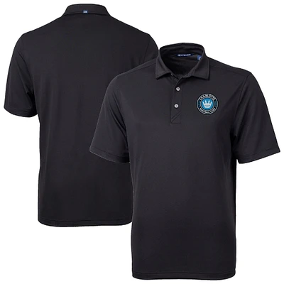 Men's Cutter & Buck Charlotte FC Big Tall Virtue Eco Pique Recycled Polo