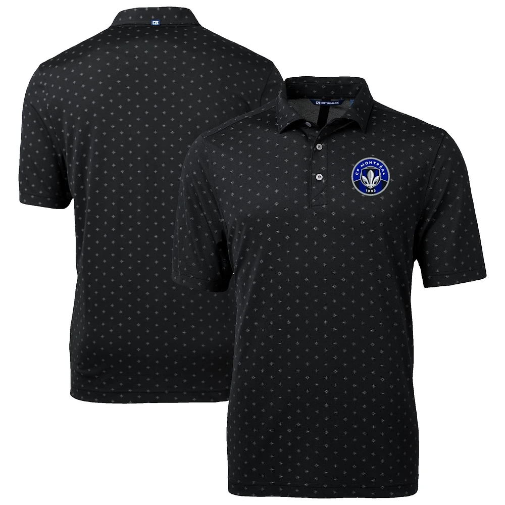 Men's Cutter & Buck CF Montreal Big Tall Virtue Eco Pique Tile Print Recycled Polo